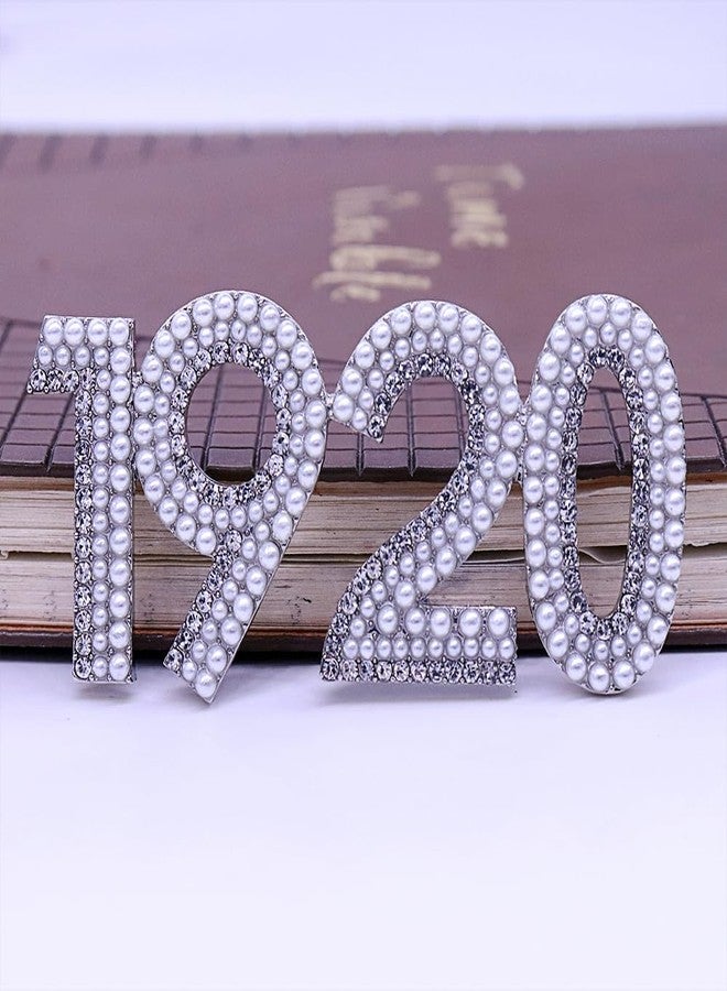 HUSURU Metal Figure Number Sorority Pearl 1920 Brooch Greek Letter ZETA Finer Women Gifts ZPB Jewelry For Members - Image 2