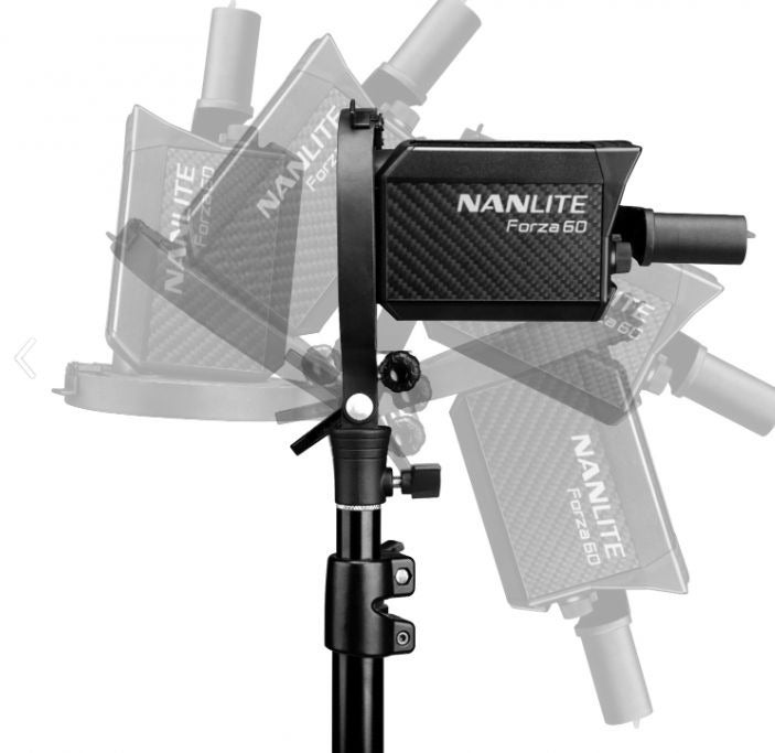 NANLITE The Nanlite AS-BA-FMM Bowens Mount Adapter is equipped with a standard 16mm (5/8-inch) receiver. - Image 2