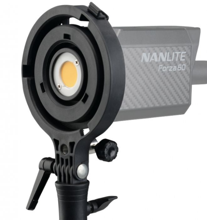 NANLITE The Nanlite AS-BA-FMM Bowens Mount Adapter is equipped with a standard 16mm (5/8-inch) receiver. - Image 3
