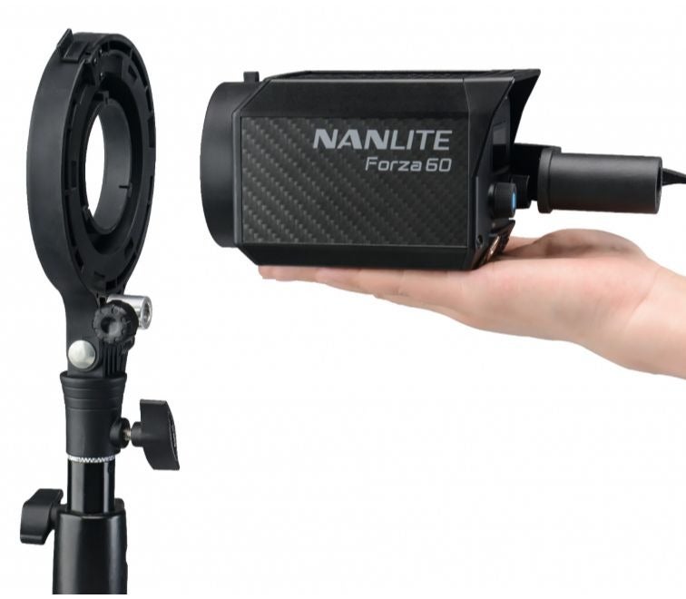 NANLITE The Nanlite AS-BA-FMM Bowens Mount Adapter is equipped with a standard 16mm (5/8-inch) receiver. - Image 4