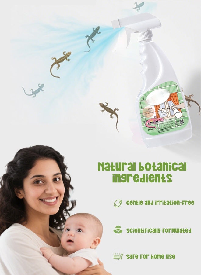 Generic (2 bottle) Natural Lizard Repellent Spray - Long-lasting formula for geckos and other pests. Safe and non-toxic. Suitable for home/kitchen/yard. Multi-insect repellent (spiders, cockroaches, ants, geckos, mice, snakes, etc.)  - Image 4