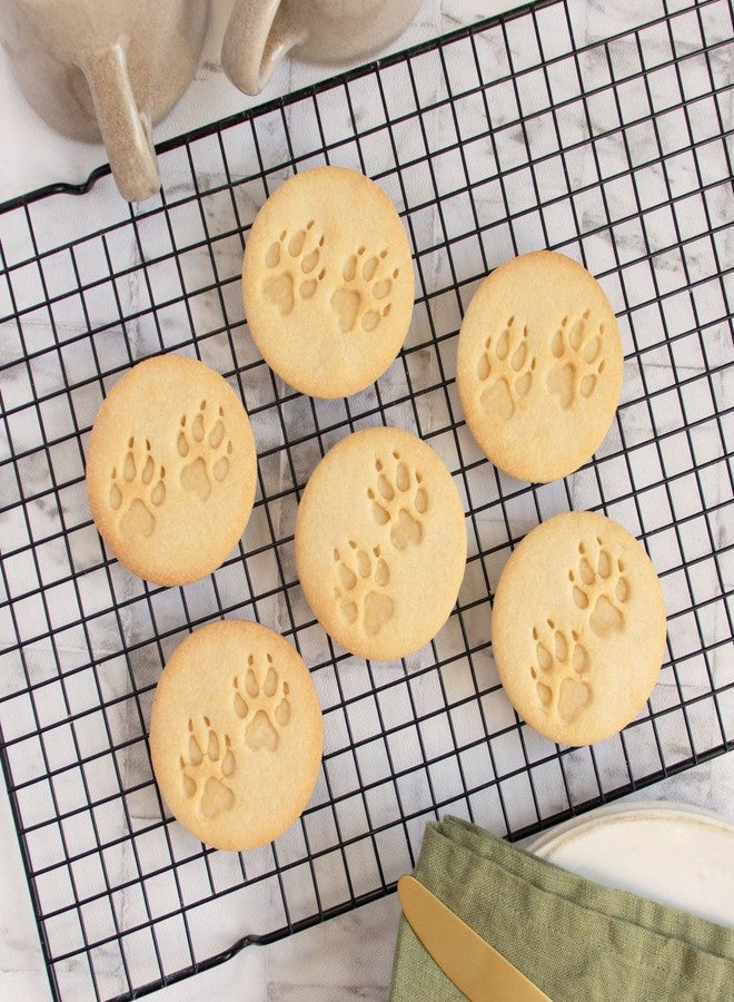 Bakerlogy قطاعة بسكويت على شكل آثار أقدام ذئب، قطعة واحدة - بيكرلوجي - Image 4