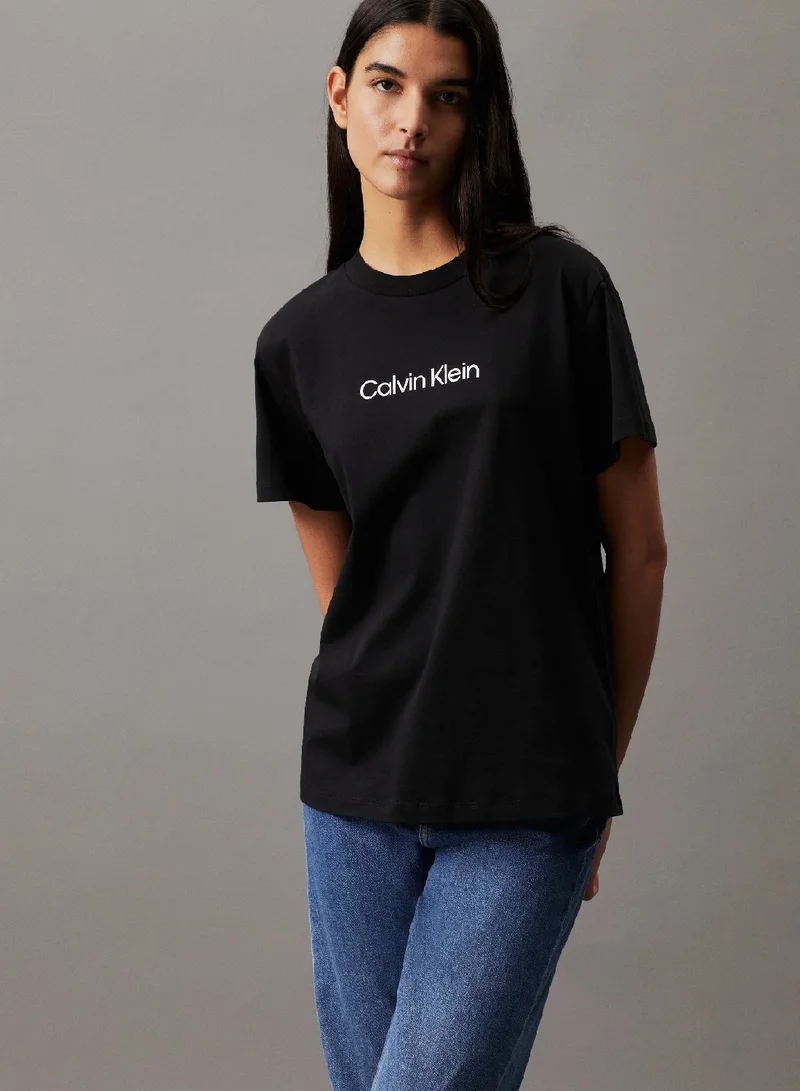 CALVIN KLEIN Cotton Logo T-shirt