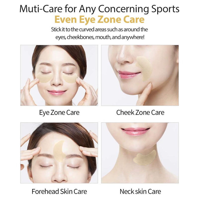 Snp 11,900mg Collagen + 24K Gold Firming Eye Patch | Wrinkles Firming Under Eye Patch | Tightening & Hydrating for All Skin | Under Eye Patches for Dark Circles | Korean Skincare Eye Mask | 60 Patches - Image 5