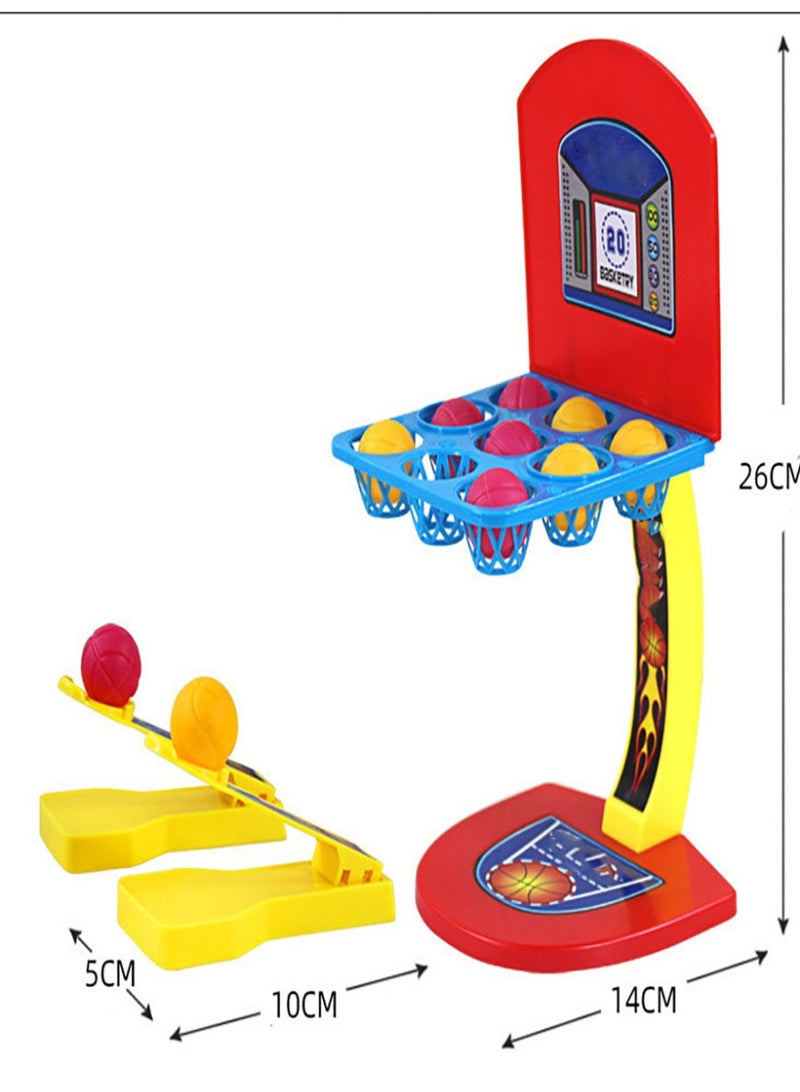 Sturdy Durable Lightweight Compact Crazy Shoot Mini Basketball Game Toy Set 32.2x23x5.8cm - Image 2