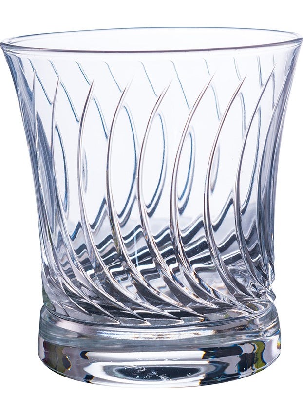 Royal Home Roya Home Daren Plain Cut Hand Decorated Gilded 6 Piece Patterned Water Glass Set  - Image 1