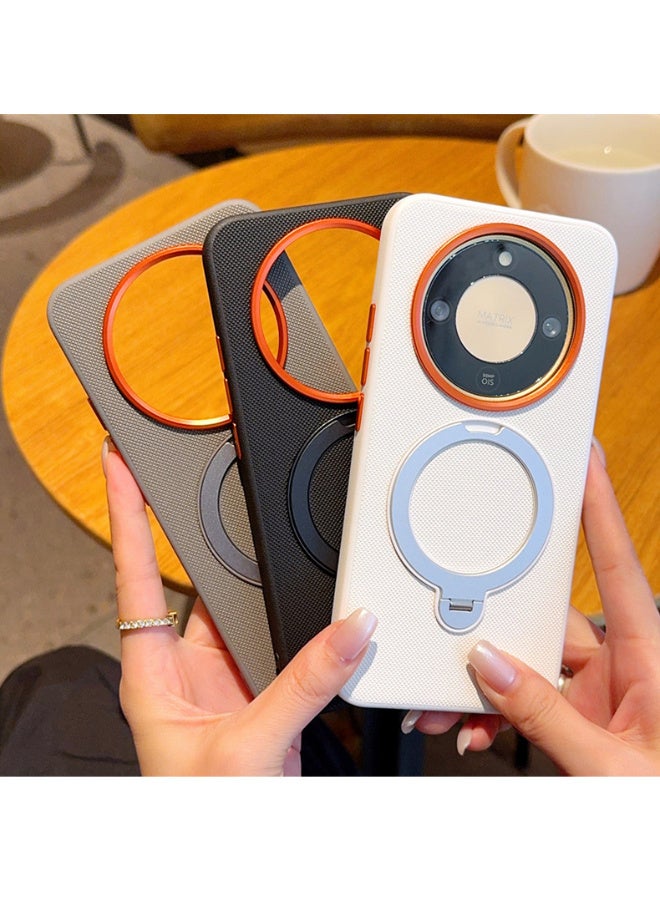 X-level Honor X9d Case , Shockproof Phone Cover with 180° Ring Stand Anti-Slip and Drop-Proof Protective Cover Aerospace-Grade Protection Scratch-Resistant, Shockproof Slim Phone Case (Black） - Image 4