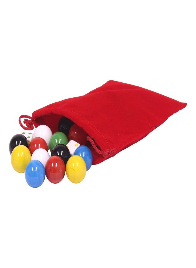 AmishToyBox.com Game Bag of 24 Extra-Large Glass Marbles (1" Diameter) and 6 Dice for Aggravation Game, 4 Each of 6 Colors - Red, Blue, Green, Yellow, White, and Black - Image 2