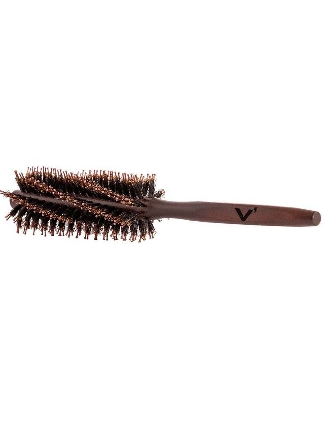 VOLT Utility Beard Mustache and Hair Brush for Men All Natural Pine Wood Real Boar Bristles and Nylon Bristles Men - Image 1