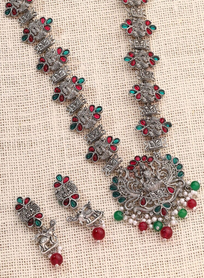 Priyaasi Oxidized Ethnic Jewellery Set - Image 2