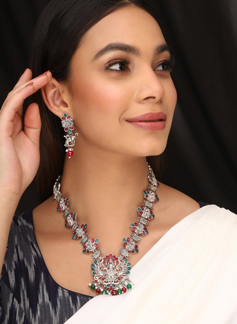 Priyaasi Oxidized Ethnic Jewellery Set - Image 1
