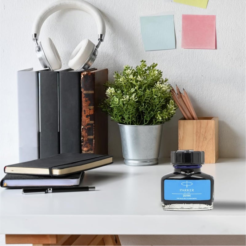 Parker Quink Ink Bottle | Blue Ink – 30ml - Image 2