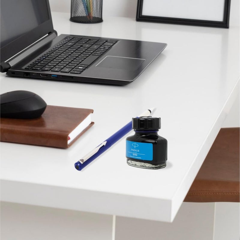 Parker Quink Ink Bottle | Blue Ink – 30ml - Image 5