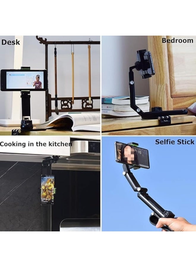 1080° Rotatable Foldable Sun Visor Car Phone Holder - Image 2