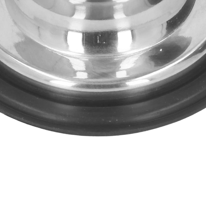 Stainless Steel Sink Stopper With Rubber Seal For Kitchen Drain 86mm - Image 4