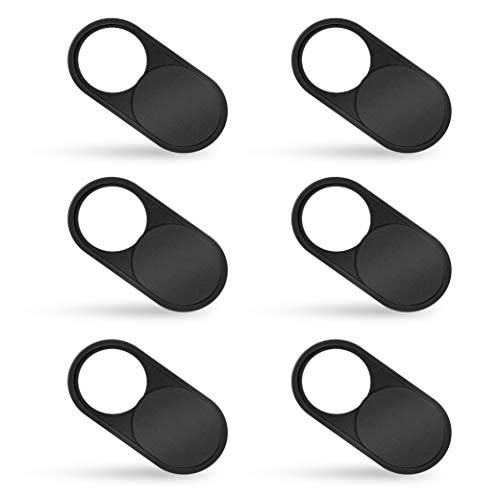 imluckies 6 Pack Webcam Cover Slide, 0.023 inch Ultra-Thin Metal Camera Cover for Laptop, MacBook Pro, MacBook Air, iPad Pro, iMac, Computer, PC, Privacy Covers - Image 1