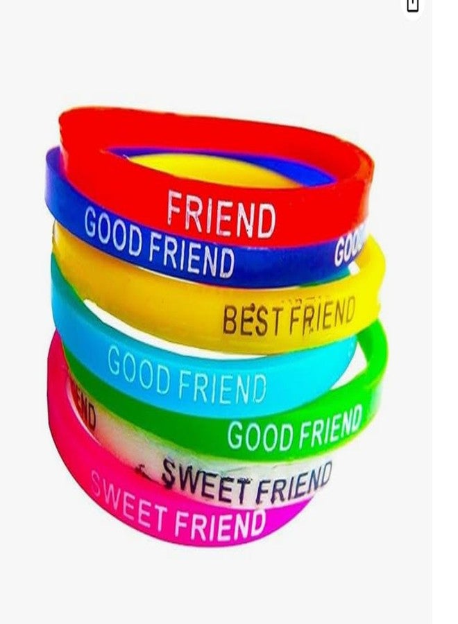 needs collection أساور صداقة سيليكون للأطفال، عبوة متعددة 25 قطعة - Image 2