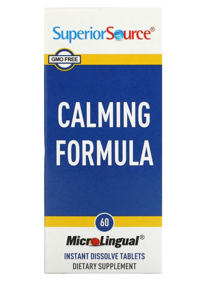 Superior Source Calming Formula 60 MicroLingual Instant Dissolve Tablets
