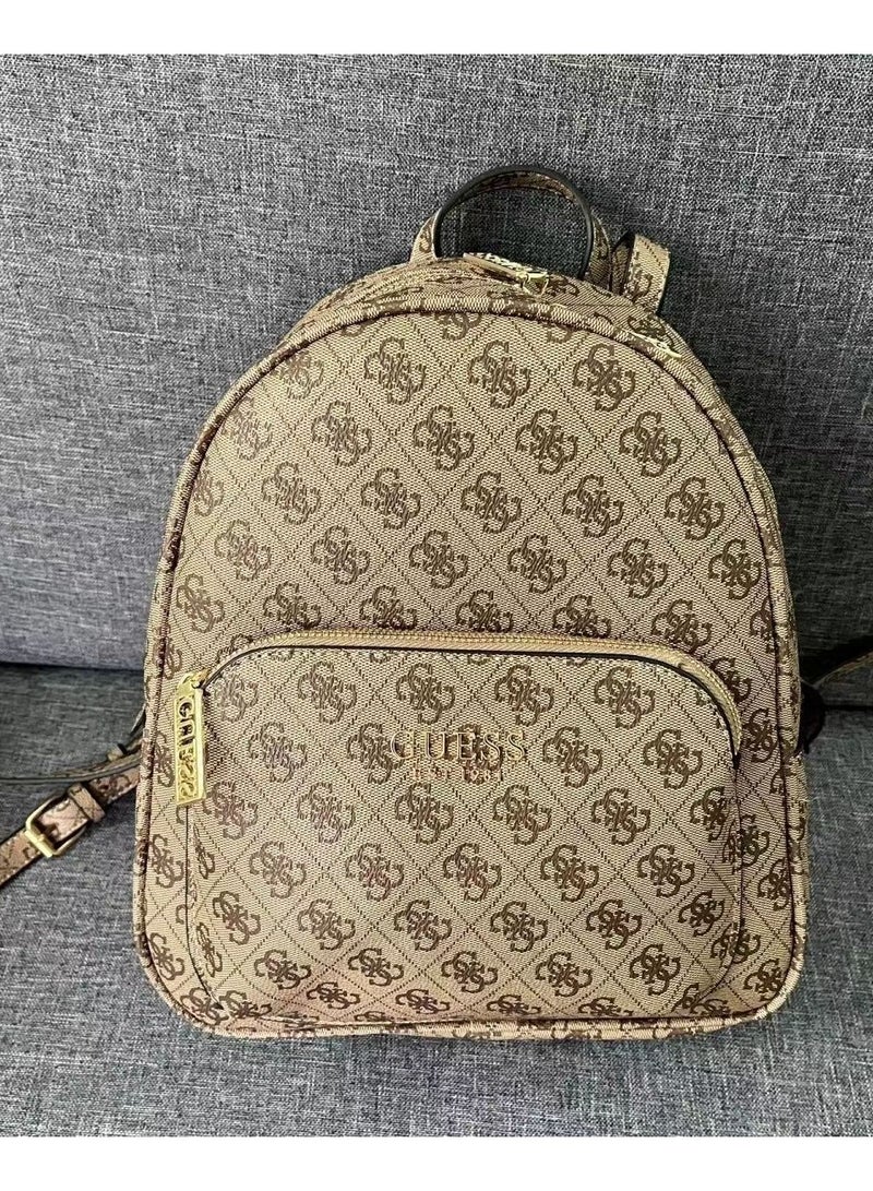 GUESS Stylish Large Capacity Backpack Women's Backpack 28x32x12cm - Image 1