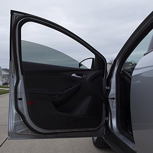 Gila Static Cling 5% VLT Automotive Window Tint DIY Easy Install Glare Control Privacy 2ft x 6.5ft (24in x 78in), 5% Super Limo Black (JS242) - Image 3