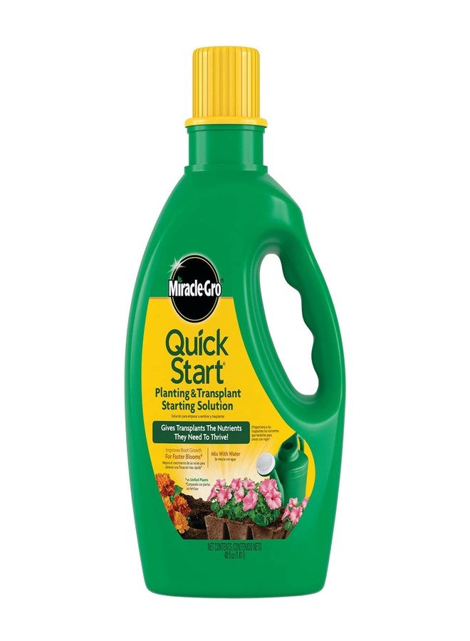 Miracle-Gro Quick Start Planting & Transplant Starting Solution (Liquid), 48 oz. - Image 1