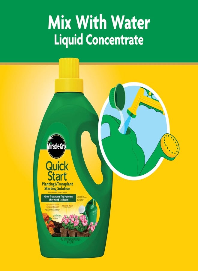 Miracle-Gro Quick Start Planting & Transplant Starting Solution (Liquid), 48 oz. - Image 3