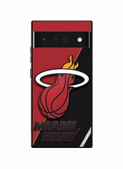 Protective Case Cover For Google Pixel 6 Miami Heat Design Multicolour