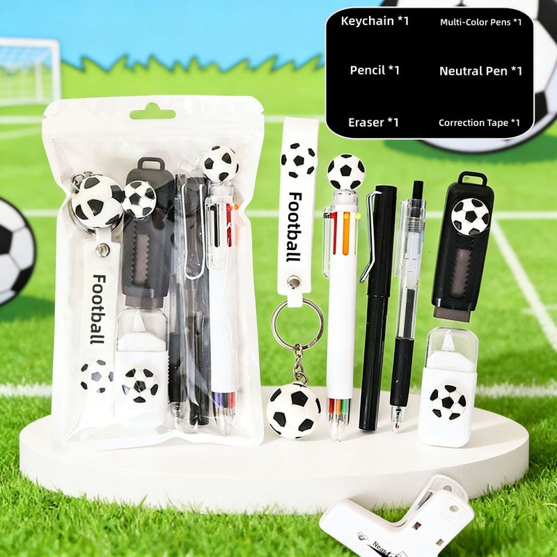 كأس العالم - طقم أدوات مكتبية لكرة القدم الجديد: أدوات تعليمية عملية للطلاب - Image 1