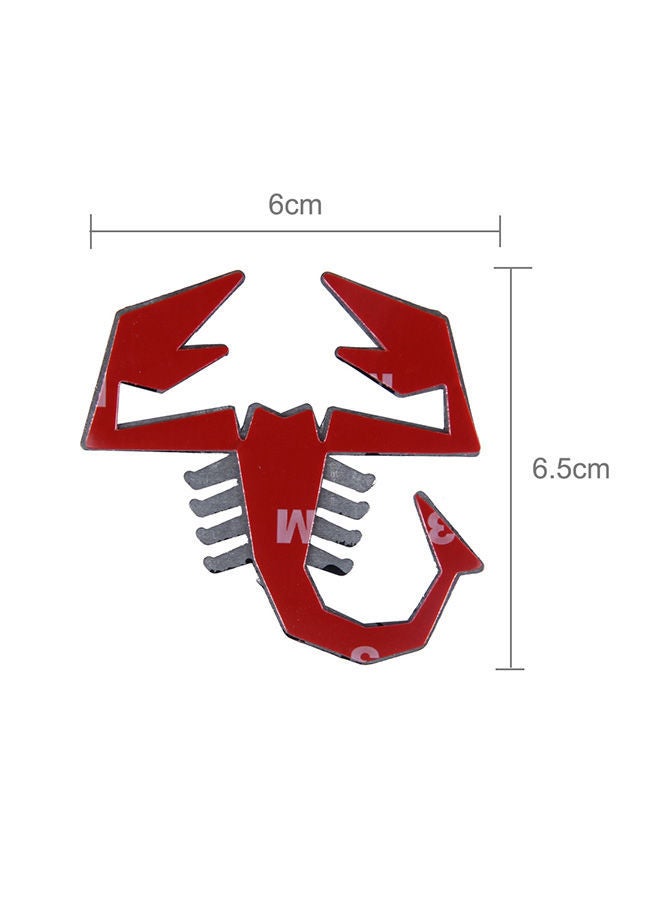 نيبمينينت ملصق معدني لامع بتصميم على شكل عقرب للسيارات - Image 2