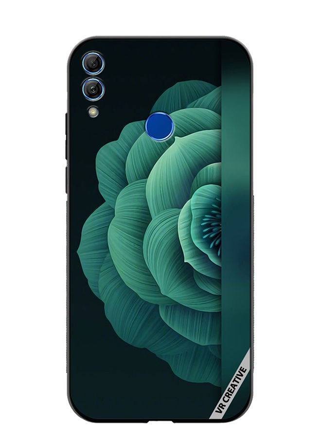 Protective Case Cover For Honor 10 Lite Flower Design Multicolour