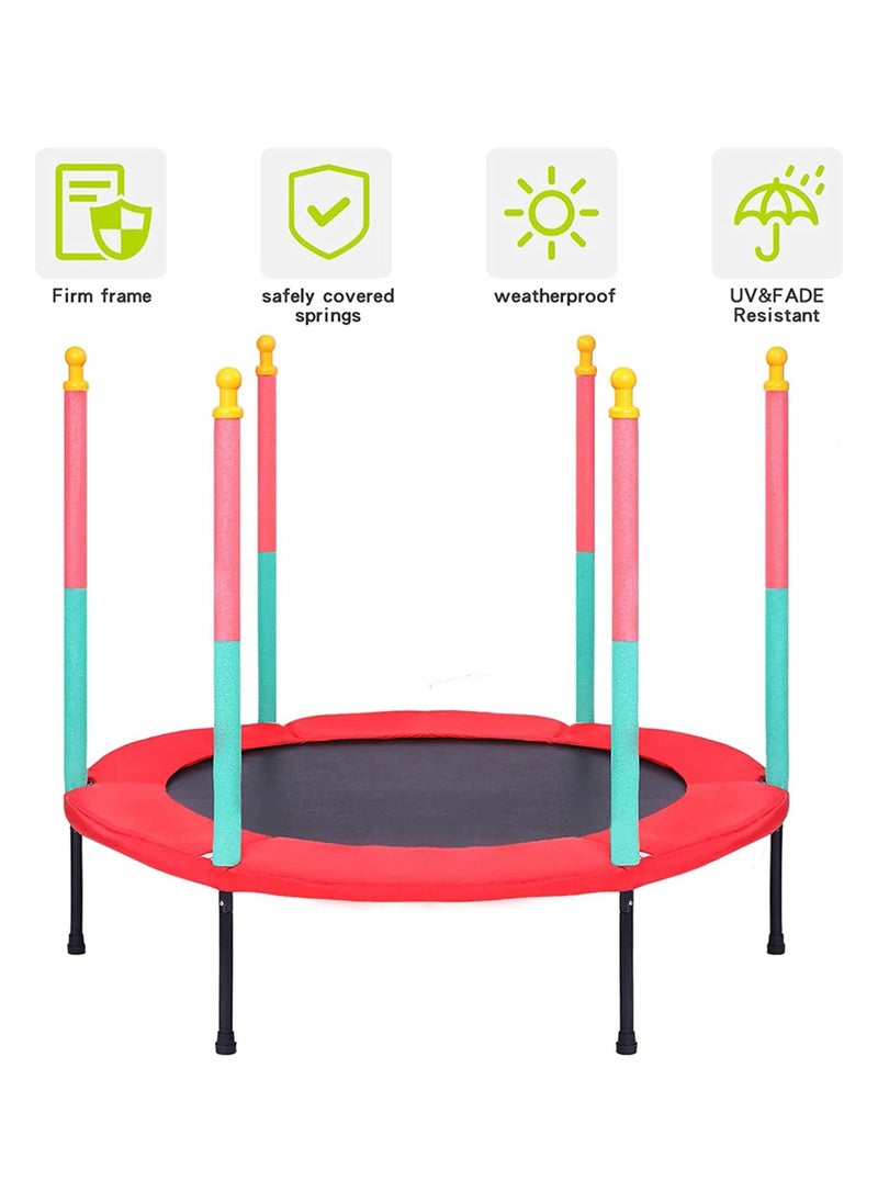 DubaiGallery - Kids Bouncer Baby Jumper Indoor Trampoline Baby Children Bouncers with Guardrail Fitness Adult Trampoline Kid Jumpers - Image 1