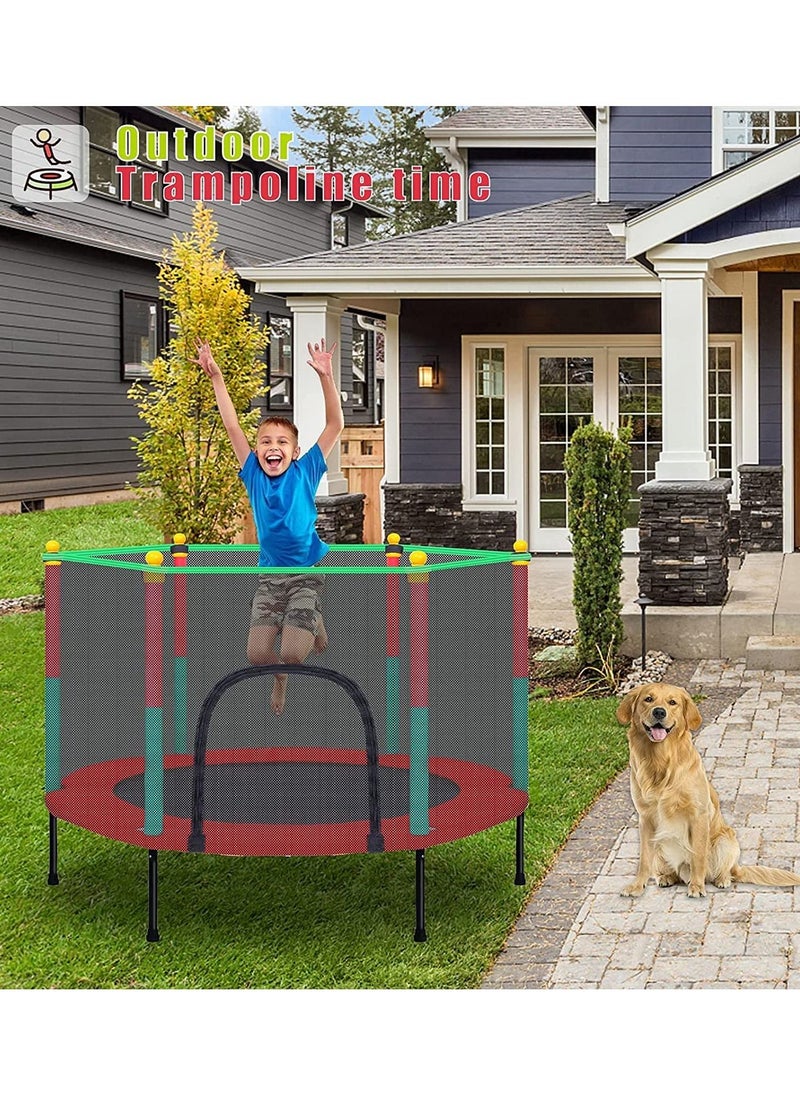 DubaiGallery - Kids Bouncer Baby Jumper Indoor Trampoline Baby Children Bouncers with Guardrail Fitness Adult Trampoline Kid Jumpers - Image 1