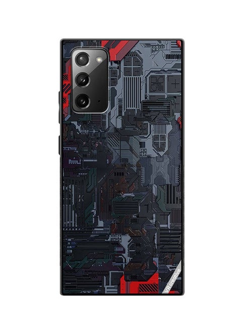 Protective Case Cover For Samsung Galaxy Note20 5G Tech Design Multicolour