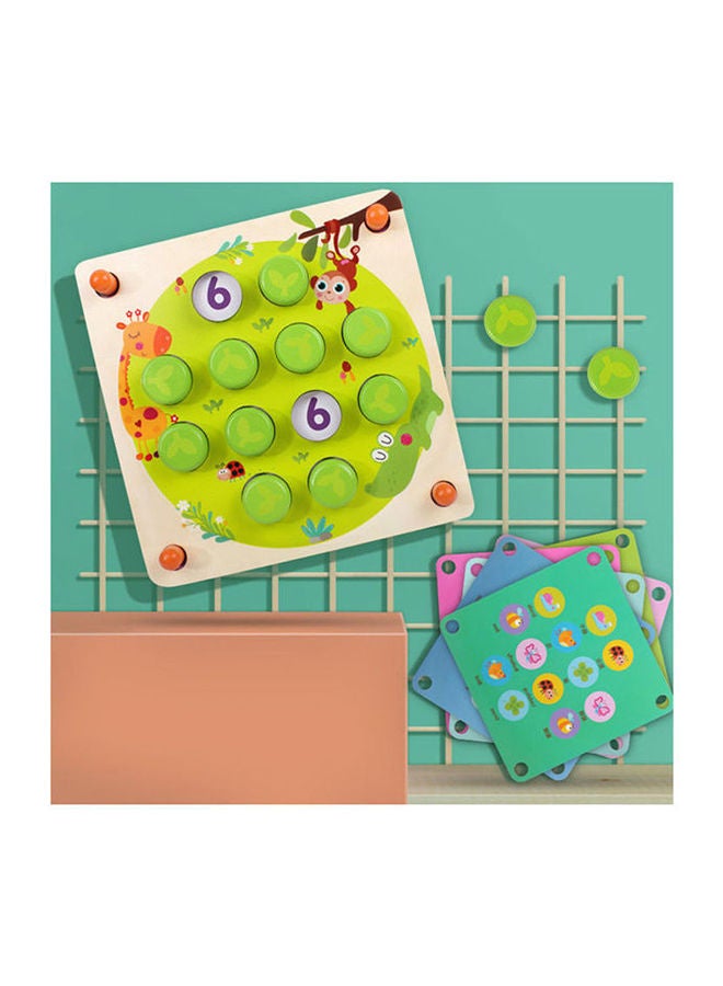 NIBEMINENT n1580 Chess Forest Wooden Building Block Toy 3+ Years - Image 2