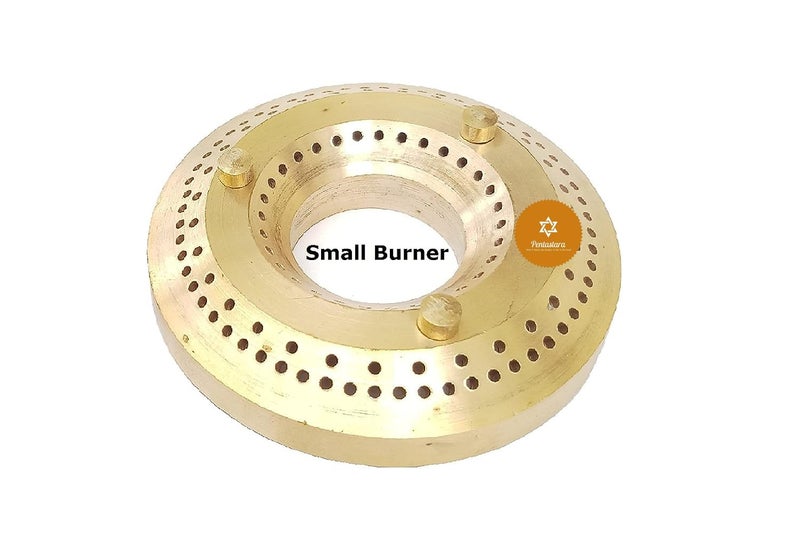 PENTASTARA Gas Stove Brass Burner For PIGEONBAJAJBUTTERFLYFor GlassTop models only USHAWONDERCHEFGLENFABERTANDEM stoves Small1 unit Brass - Image 1