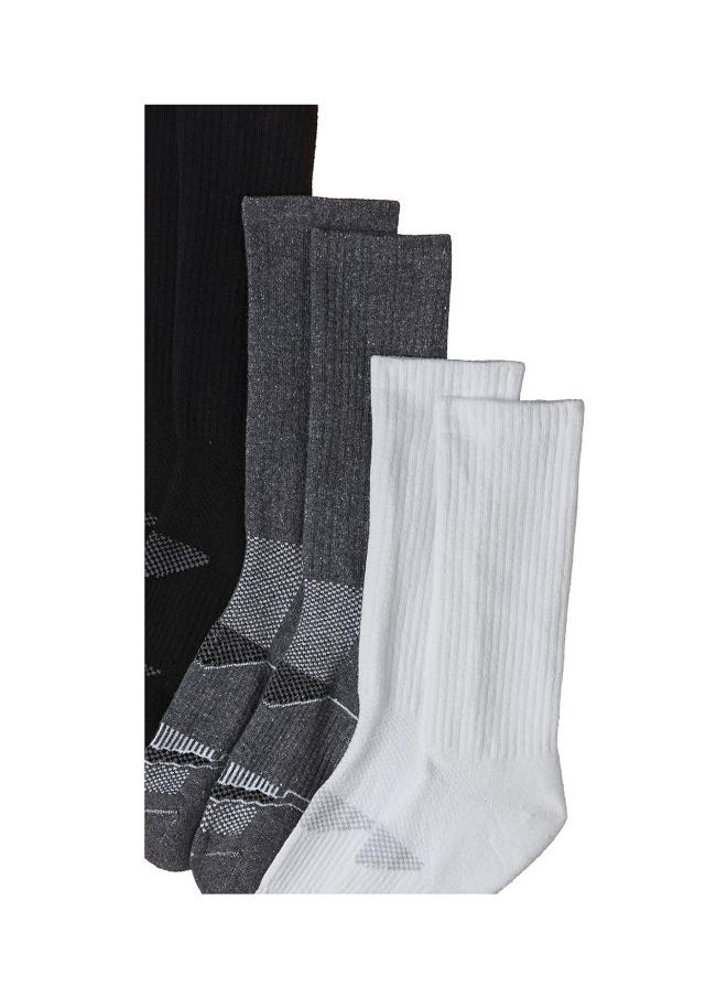 Hanes - Hanes Mens Performance Power Cool Crew Running Socks - Image 1