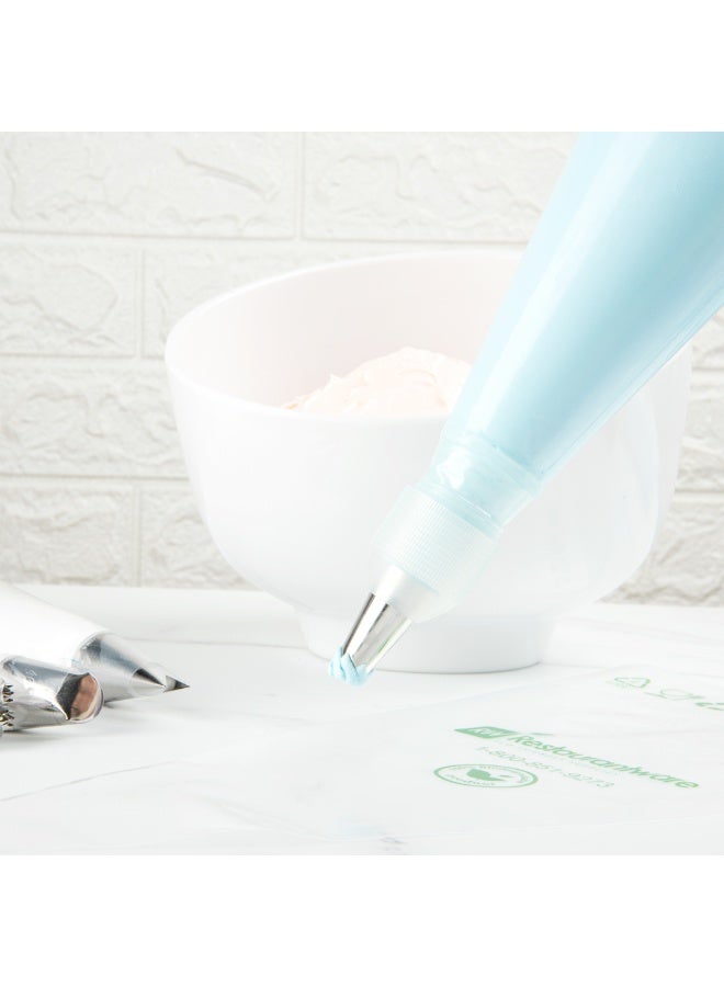 Restaurantware Pastry Tek Piping Tip, 1 Reusable Drop Flower Icing Tip - #109, Dent-Resistant, Stainless Steel Pastry Tip, Dishwasher-Safe, Decorate Cupcakes, Cakes, or Cookies - Image 3