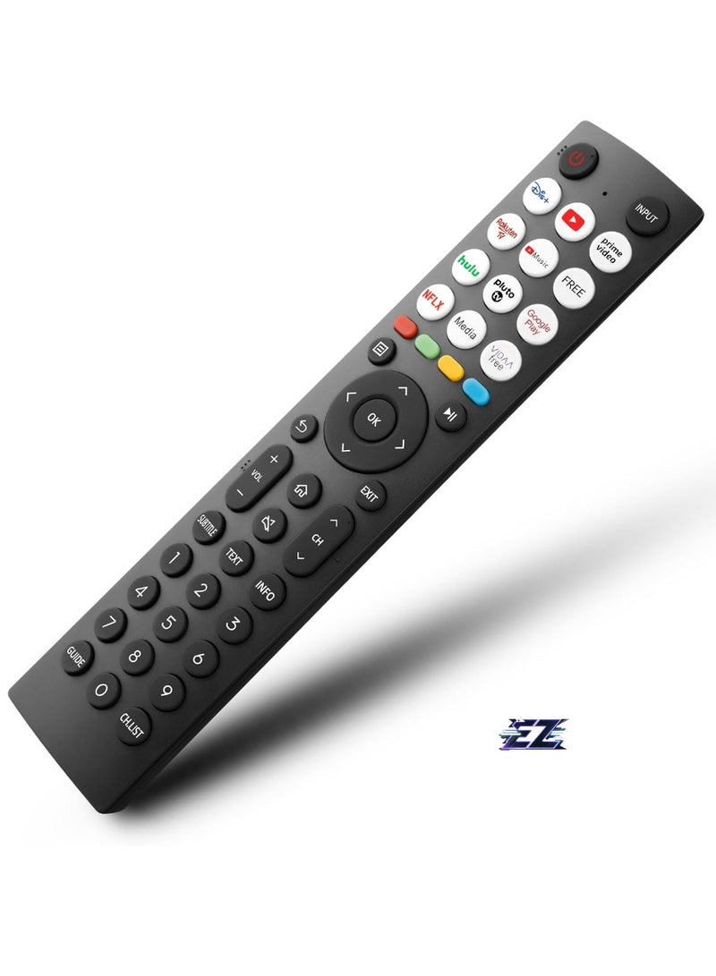 ELTRAZONE Universal Remote Control for Hisense TV - EN2Q36H, Replacement for Hisense Vida 4K HDTV, FHD, QLED, LCD, LED Smart TVs – With Battery - Image 2