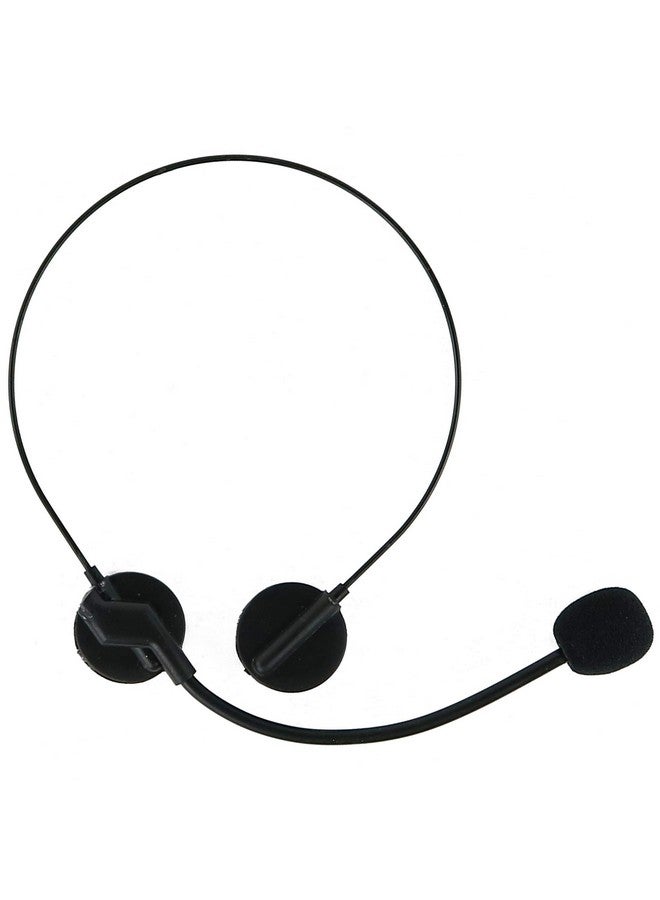 Skeleteen Rockstar Costume Accessories Headset - Fake Rock Star MJ Singer Microphone and Headphones Costume Accessory Prop - Image 1
