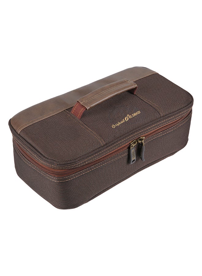 السنيدي شنطة بيالات وفناجين للرحلات، مقاس 33*17.5*9.5سم - Image 1