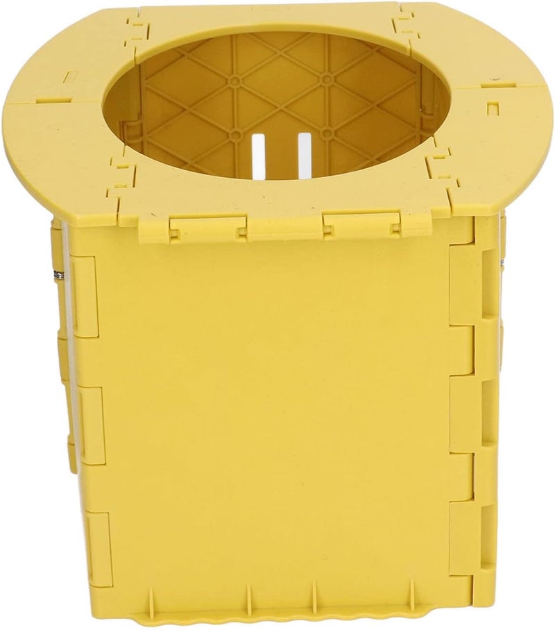 Foldable PP Toddler Potty with Easy Installation and Cleaning, Ideal for Travel and Training (Yellow) - Image 3
