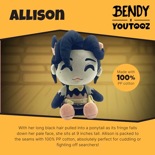 Youtooz Allison Plush 9IN Collectible Soft Allison Plushie From Bendy and The Dark Revival By Youtooz Plush Collection - Image 5