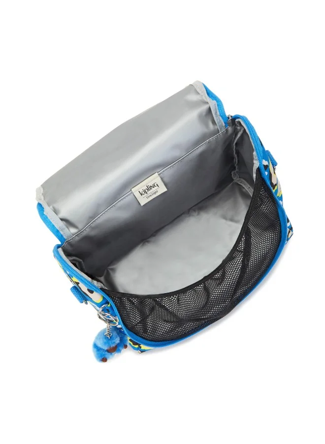 Kipling  New Kichirou Large Lunch Bag with Trolley Sleeve - Leopard Floral for Women | Best Price UAE