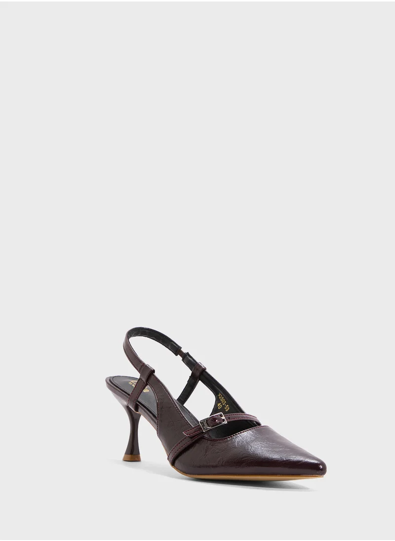 ايلا Sling Back Heeled Pump