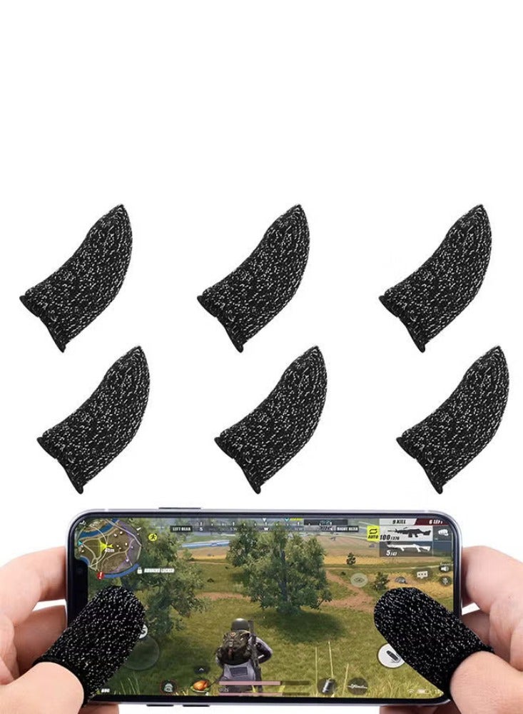 Pair Of 3 PUBG Finger Sleeves For Mobile - Image 2