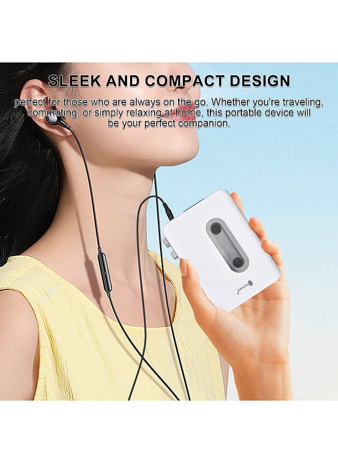 Generic - Cassette Tape to MP3 Converter Cassette To MP3 Card Player U Disk Tape Recorder to MP3 Player Cassette Player Portable Audio Tape to MP3 Converter Vintage Walkman Cassette Recorder Music Player - Image 1