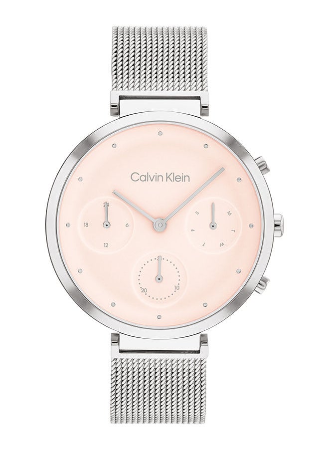CALVIN KLEIN Women's Analog Round Shape Stainless Steel Wrist Watch 25200286 - 36.5 Mm  - Image 1