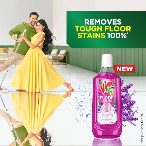 Vim Floor Cleaner: 1000ml | French Lavender with Sage | 100% Removal of stains for complete clean floors & long lasting fragrance - Image 2