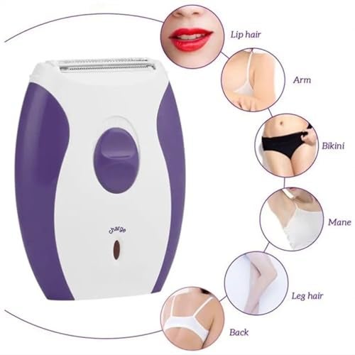 Concepta Trimmer for Women Private Part - Rechargeable Double Razor Shaver – For Underarms, Bikini Line, Hands, and Legs – Battery Powered Trimmer for Women - Image 2