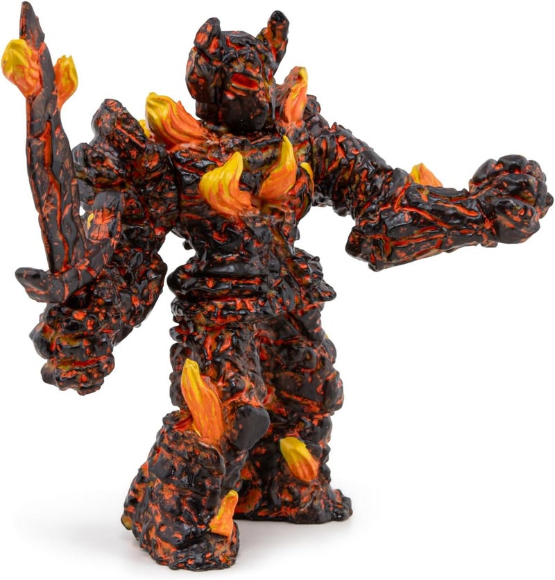Papo  HandPainted  Fantasy  Fire Golem  36026  Collectible  for Children  Suitable for Boys and Girls  from 3 Years Old - Image 5